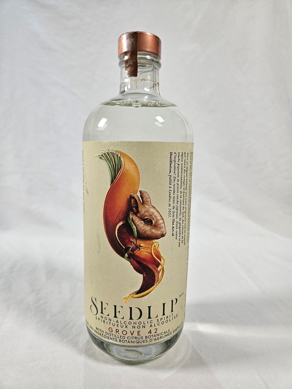 Sealed New Seedlip Grove 42 - Non-Alcoholic Spirit 0 Calories, 0 Sugar 700 ml